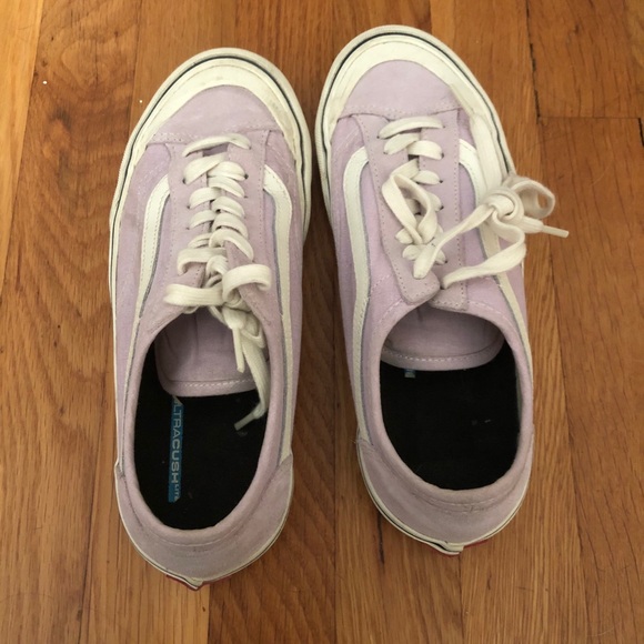 Vans Style 36 Decon Salt Wash/Lavender Fog Sneaker - Picture 11 of 13
